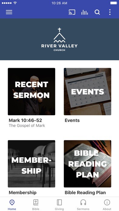 Emulate iPhone app River Valley Church Mishawaka using MyAndroid Emulate iPhone app River Valley Church Mishawaka using MyAndroid