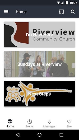 Emulate iPhone app Riverview.CC using MyAndroid