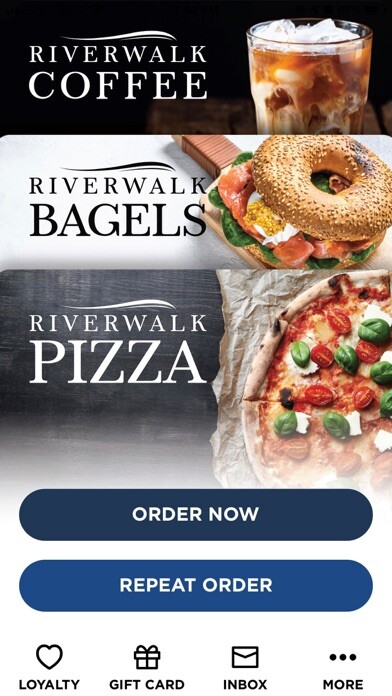 Emulate iPhone app Riverwalk Oswego Pizza & Bagel using MyAndroid Emulate iPhone app Riverwalk Oswego Pizza & Bagel using MyAndroid