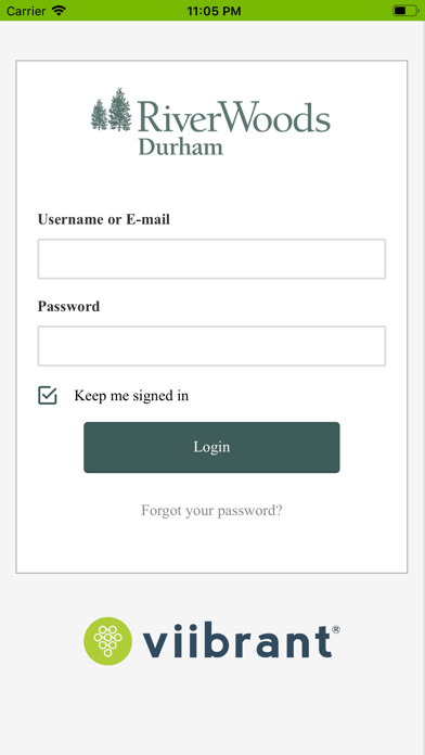 Emulate iPhone app RiverWoods Durham using MyAndroid