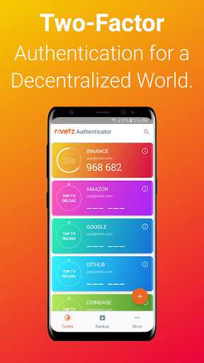Emulate Android APK Rivetz Authenticator