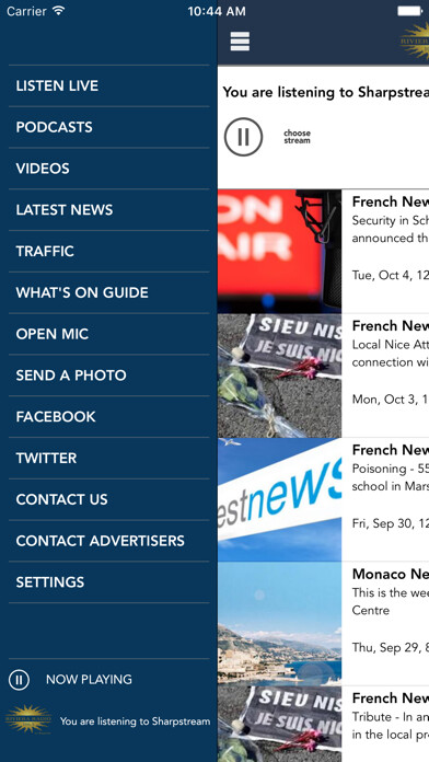 Emulate iPhone app Riviera Radio News using MyAndroid Emulate iPhone app Riviera Radio News using MyAndroid