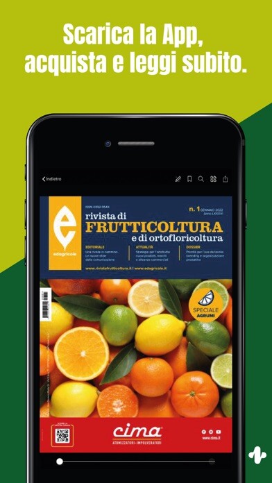 Emulate iPhone app Rivista di Frutticoltura using MyAndroid