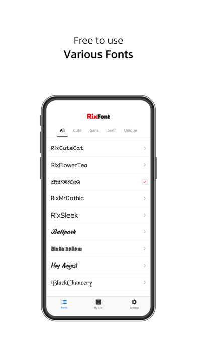 Emulate iPhone app RixFont-fonts for iPhones using MyAndroid Emulate iPhone app RixFont-fonts for iPhones using MyAndroid
