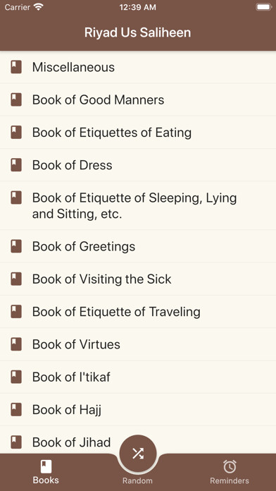 Emulate iPhone app Riyad us Saliheen Hadith using MyAndroid Emulate iPhone app Riyad us Saliheen Hadith using MyAndroid