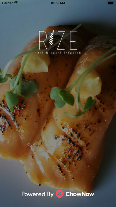 Emulate iPhone app Rize Thai Sushi using MyAndroid Emulate iPhone app Rize Thai Sushi using MyAndroid