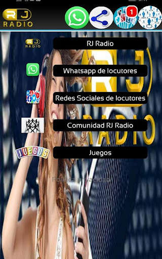 Run android online APK RJ Radio from MyAndroid or emulate RJ Radio using MyAndroid