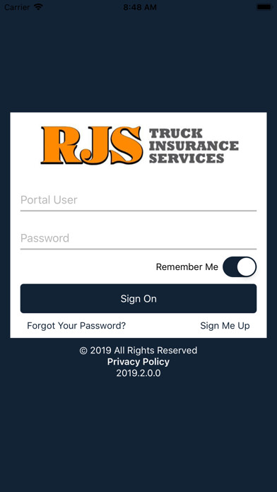 Emulate iPhone app R.J.S. Insurance Services using MyAndroid Emulate iPhone app R.J.S. Insurance Services using MyAndroid