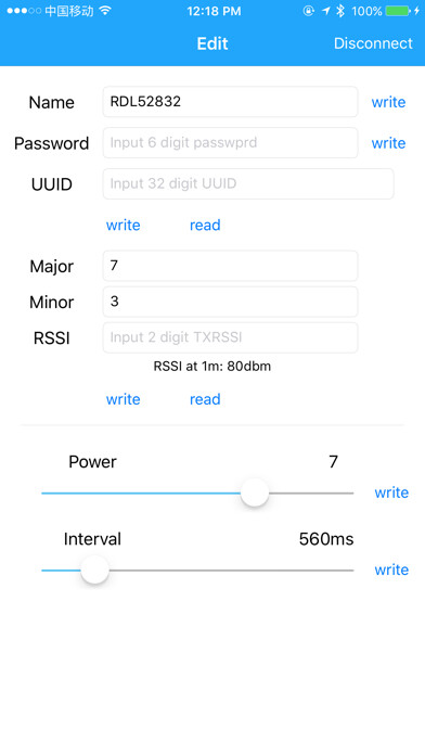 Emulate iPhone app RLBeacon Tool using MyAndroid Emulate iPhone app RLBeacon Tool using MyAndroid