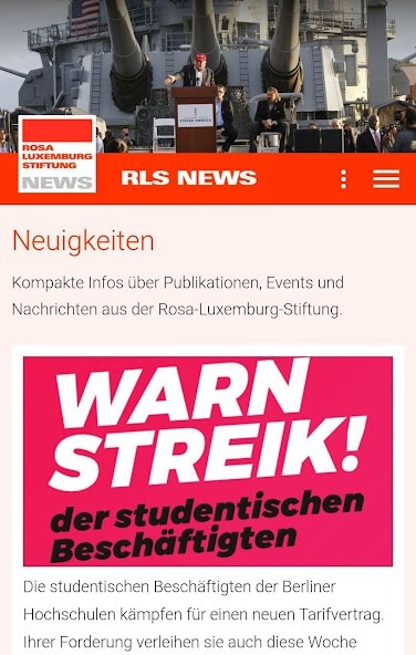 Run android online APK RLS News from MyAndroid or emulate RLS News using MyAndroid