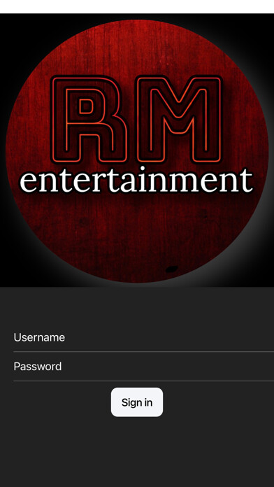 Emulate iPhone app RM ENTERTAINMENT using MyAndroid