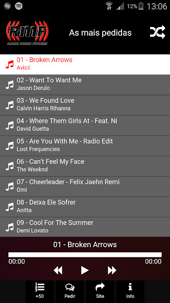 Run android online APK RMF - As mais pedidas from MyAndroid or emulate RMF - As mais pedidas using MyAndroid