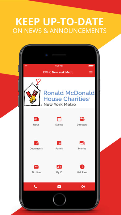 Emulate iPhone app RMHC New York Metro using MyAndroid