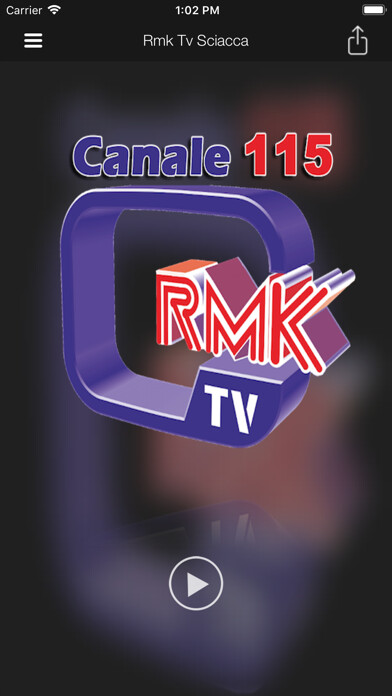 Emulate iPhone app Rmk Tv Sciacca using MyAndroid
