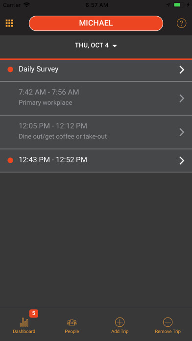 Emulate iPhone app rMove: Travel Survey using MyAndroid Emulate iPhone app rMove: Travel Survey using MyAndroid