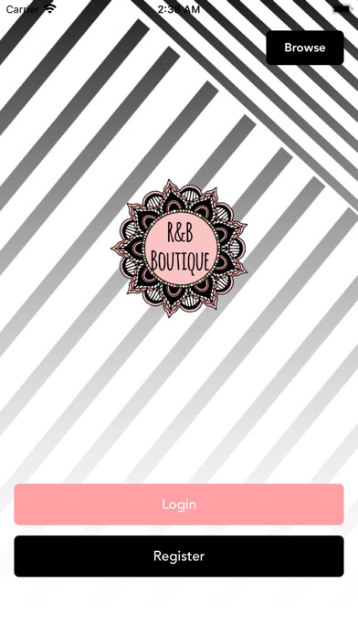 Emulate iPhone app RnB Boutique using MyAndroid Emulate iPhone app RnB Boutique using MyAndroid