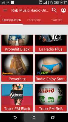 Emulate Android APK RnB Music Radio Online