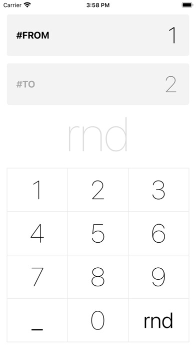 Emulate iPhone app rnd - Random Number Generator using MyAndroid Emulate iPhone app rnd - Random Number Generator using MyAndroid