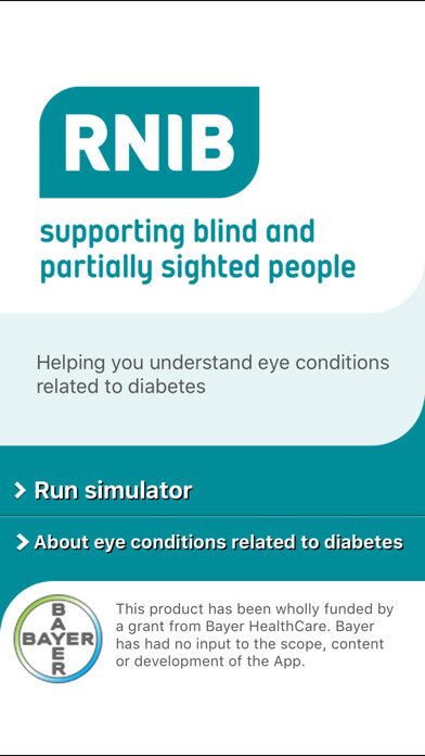 Emulate iPhone app RNIB using MyAndroid Emulate iPhone app RNIB using MyAndroid