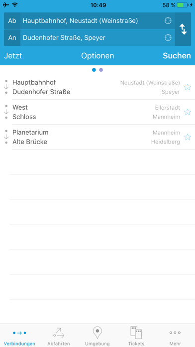 Emulate iPhone app rnv/VRN Handy-Ticket using MyAndroid