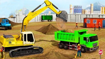 Emulate iPhone app Road Construction Sim Game using MyAndroid
