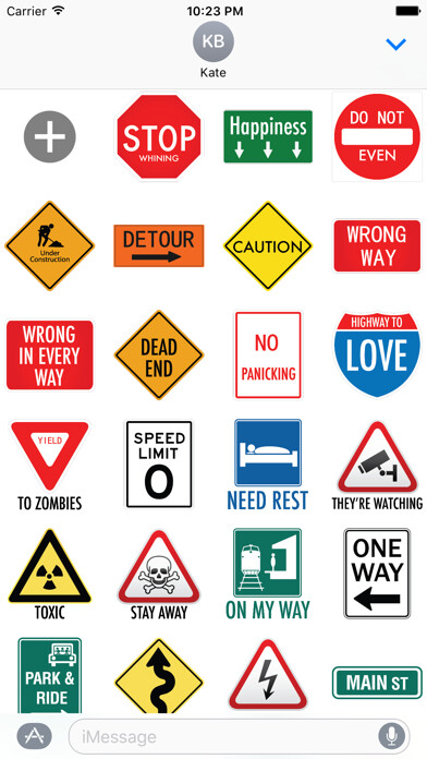 Emulate iPhone app Road Signs - MYOSE - Make Your Own Sticker Emoji using MyAndroid Emulate iPhone app Road Signs - MYOSE - Make Your Own Sticker Emoji using MyAndroid