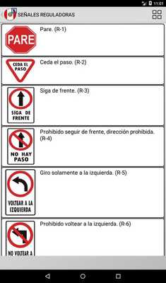 Emulate Android APK Road signs Peru Emulate Android APK Road signs Peru