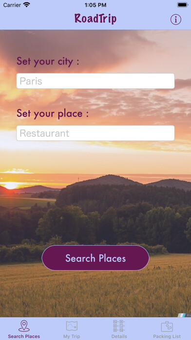 Emulate iPhone app RoadTrip App using MyAndroid Emulate iPhone app RoadTrip App using MyAndroid