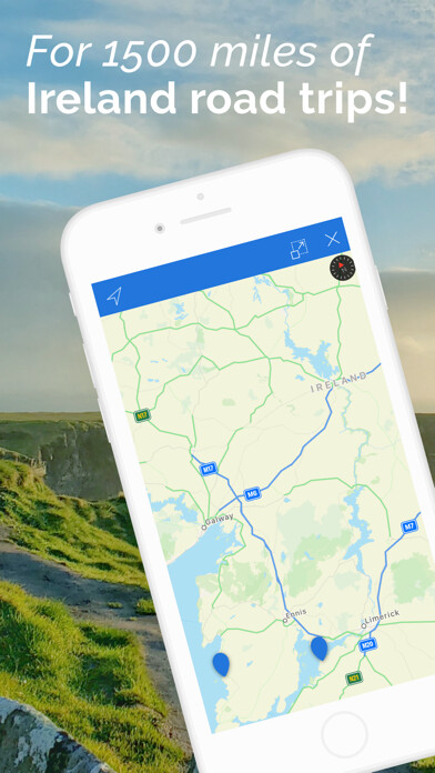 Emulate iPhone app Road Trip: IRELAND using MyAndroid