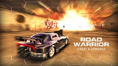 Emulate iPhone app Road Warrior - Crazy & Armored using MyAndroid