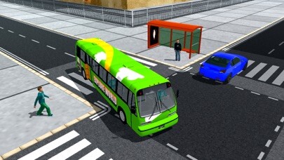 Emulate iPhone app Roadway Sim Tourist Bus Drive To London City using MyAndroid