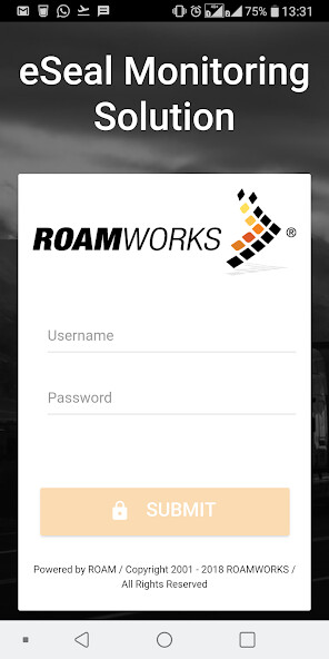 Run android online APK ROAM Cargo Security from MyAndroid or emulate ROAM Cargo Security using MyAndroid