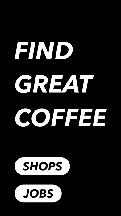 Emulate iPhone app Roasters: Find Great Coffee using MyAndroid
