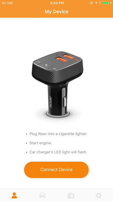 Emulate iPhone app Roav Charger using MyAndroid Emulate iPhone app Roav Charger using MyAndroid