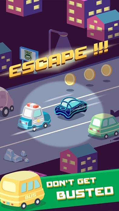 Emulate iPhone app Robbers Run: Most Wanted - Escape Cops And Jail using MyAndroid