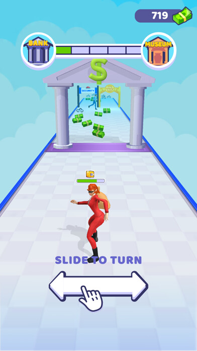 Emulate iPhone app Robbery Run - Money heist! using MyAndroid Emulate iPhone app Robbery Run - Money heist! using MyAndroid