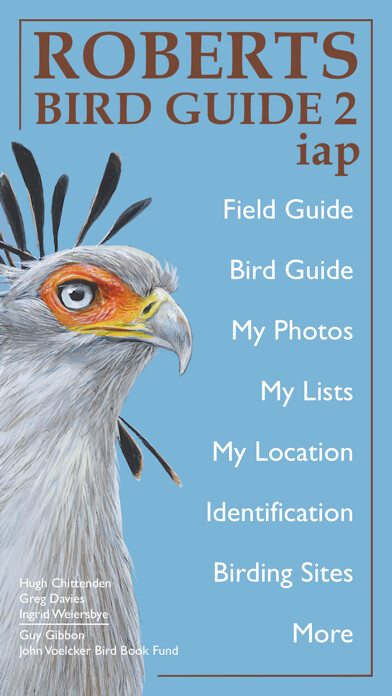 Emulate iPhone app Roberts Bird Guide 2 iap using MyAndroid