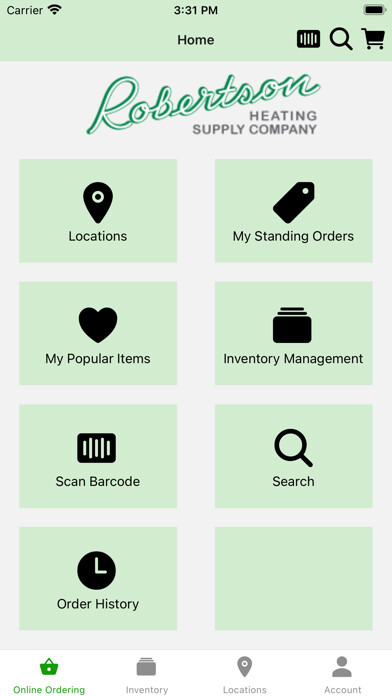 Emulate iPhone app Robertson Heating Supply using MyAndroid Emulate iPhone app Robertson Heating Supply using MyAndroid