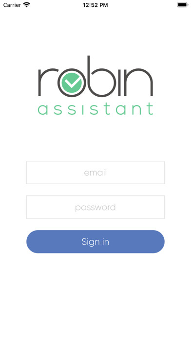 Emulate iPhone app Robin Assistant using MyAndroid Emulate iPhone app Robin Assistant using MyAndroid