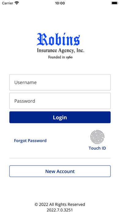 Emulate iPhone app Robins Insurance Agency using MyAndroid Emulate iPhone app Robins Insurance Agency using MyAndroid