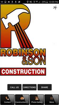 Emulate Android APK Robinson and Son Construction Emulate Android APK Robinson and Son Construction