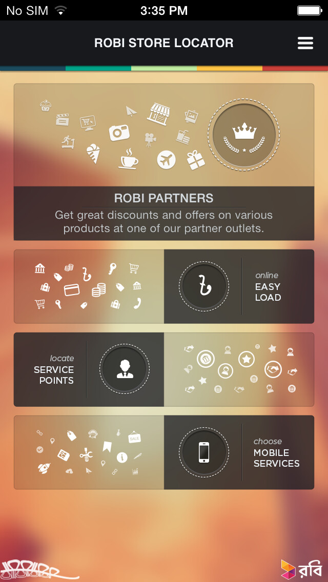 Emulate iPhone app Robi Store Locator using MyAndroid Emulate iPhone app Robi Store Locator using MyAndroid