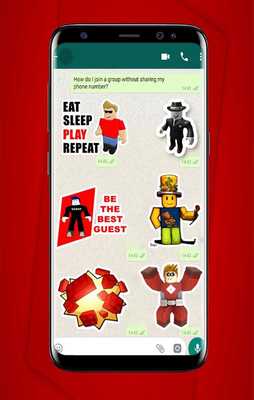 Emulate Android APK Roblox Stickers For WhatsApp - WAStickerApp Emulate Android APK Roblox Stickers For WhatsApp - WAStickerApp