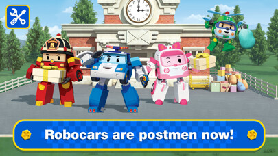 Emulate iPhone app Robocar Poli: Mailman Games! using MyAndroid Emulate iPhone app Robocar Poli: Mailman Games! using MyAndroid