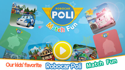 Emulate iPhone app Robocar Poli: Match Fun using MyAndroid