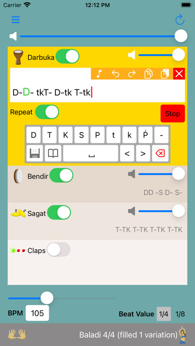 Emulate iPhone app Robo Darbuka using MyAndroid Emulate iPhone app Robo Darbuka using MyAndroid