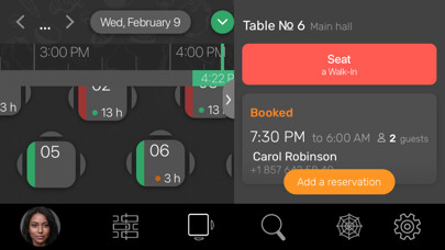 Emulate iPhone app RoboHost for Restaurants using MyAndroid