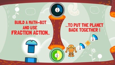Emulate iPhone app Robo Math Fractions using MyAndroid Emulate iPhone app Robo Math Fractions using MyAndroid