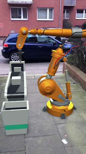 Emulate Android APK Robot Arm