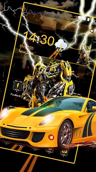 Run android online APK Robot Battle Yellow Car Themes  Live Wallpapers from MyAndroid or emulate Robot Battle Yellow Car Themes  Live Wallpapers using MyAndroid